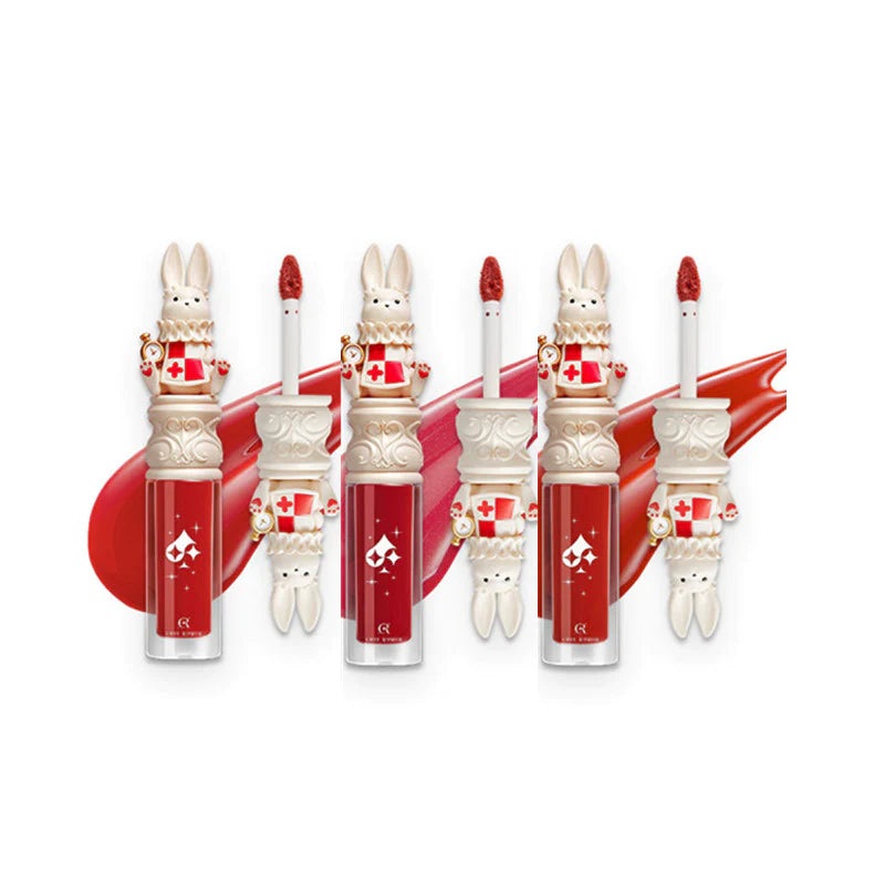CuteRumor Bunny Lip Gloss/ Matte Lip Mud / Lipstick // 2.5g #W02 Peach Sweet Tea