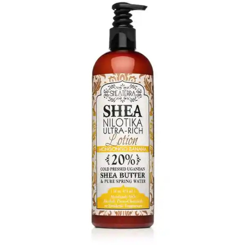 Shea Nilotik Ultra Rich Shea Butter Lotion with Mongongo Oil and Banana Extract