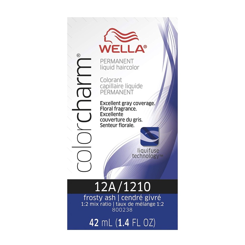 Wella ColorCharm Permanent Liquid Hair Color 42 ml / 1.4 oz – 12A / 1210 Frosty Ash