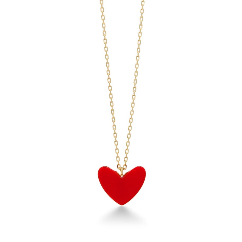 AHKAH Thiran Heart Midi Necklace AHKAH Thiran Heart Midi Necklace