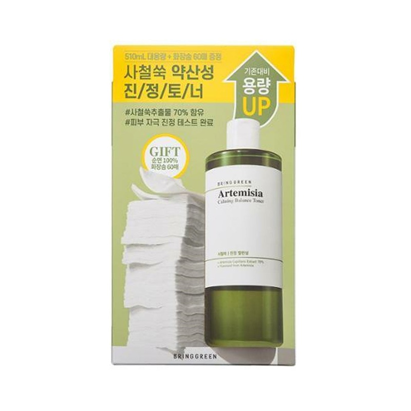 BRING GREEN Mugwort Calming Balance Toner 510 ml