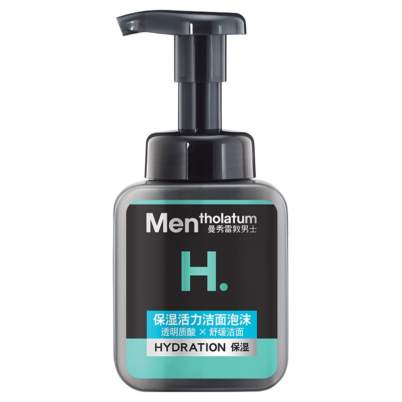 Mentholatum Moisturizing Energizing Oil Control Facial Cleansing Foam For Men 150ml
