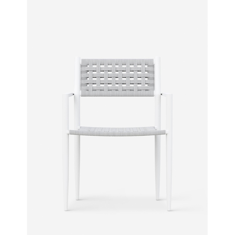 Tolliver Indoor / Outdoor Dining Chair Charcoal Set of 4