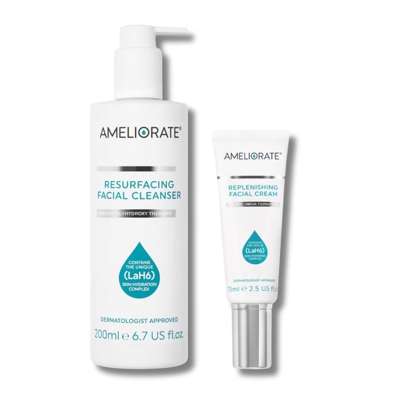 AMELIORATE Facial Cleansing Kit (Worth 48.00)