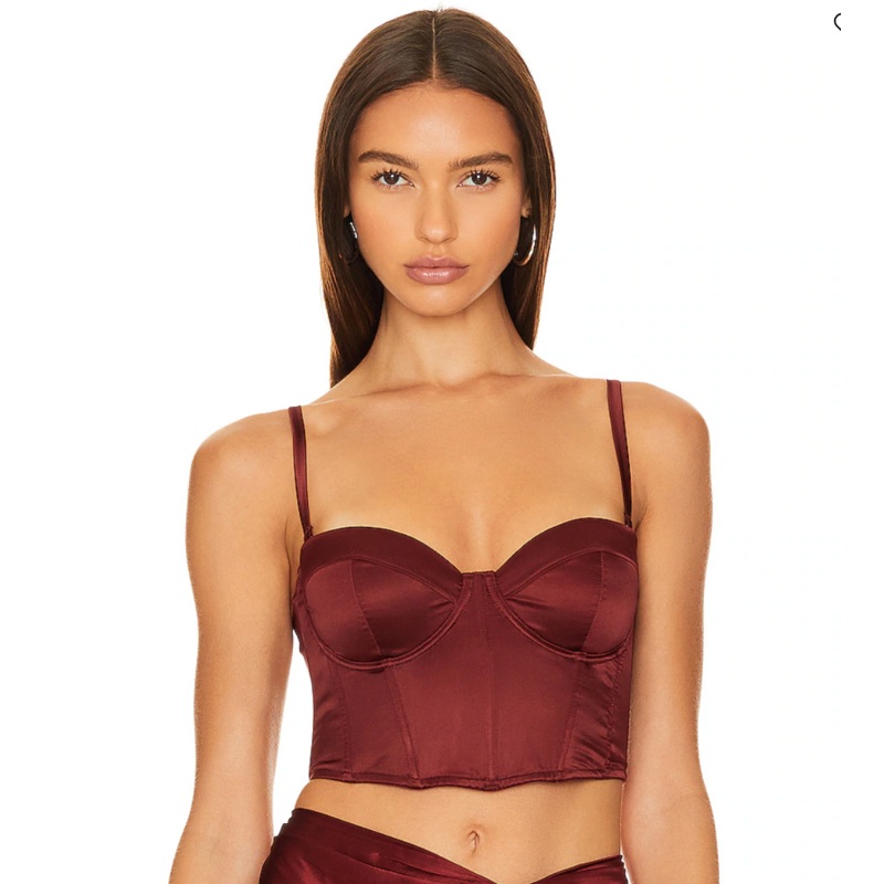 Cropped Hamptons Bustier XS