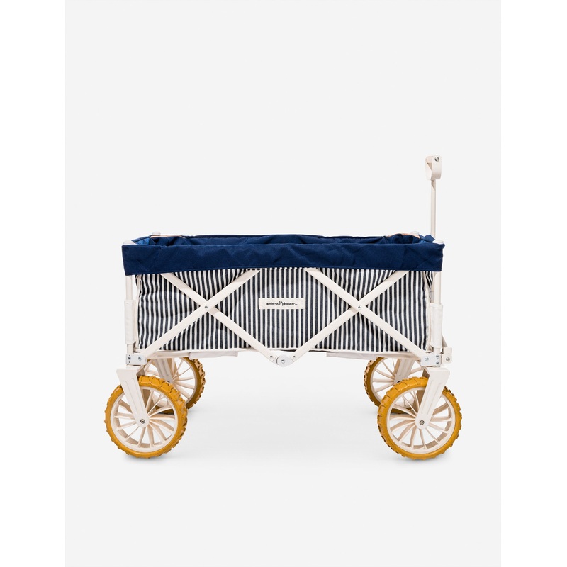 Folding Beach Cart by Business & Pleasure Co. Navy Stripe