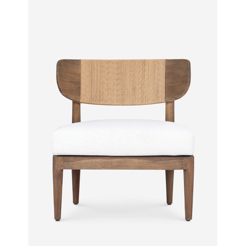 Sarma Indoor / Outdoor Accent Chair by Amber Lewis x Four Hands Natural