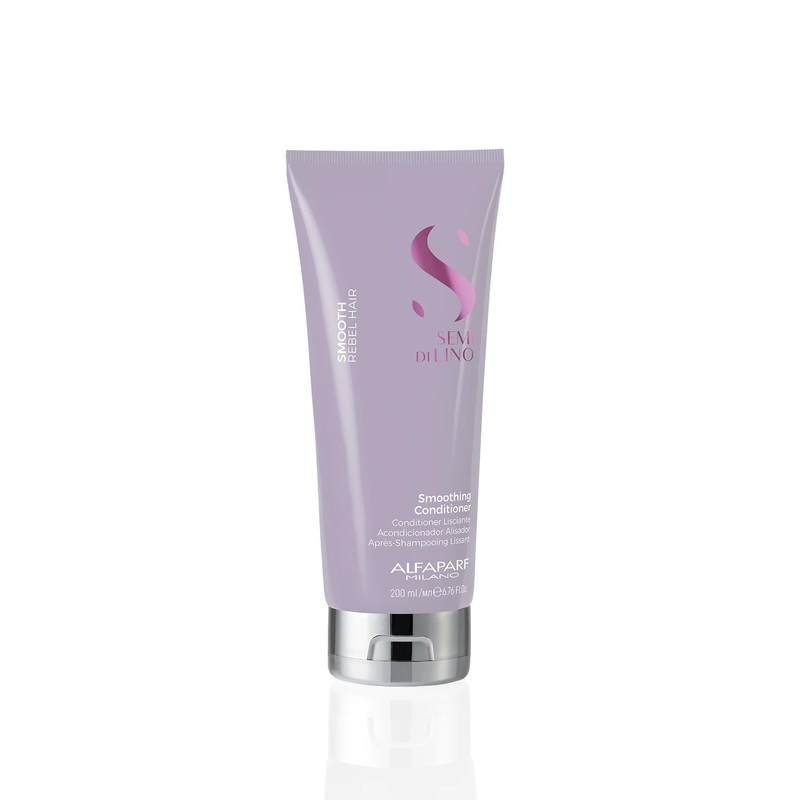 Alfaparf Semi Di Lino Smooth Smoothing Conditioner 200 ml / 6.76 oz | For Rebel Hair