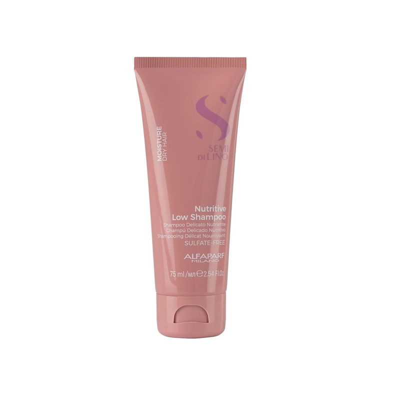 Alfaparf Semi Di Lino Moisture Nutritive Low Shampoo 75 ml / 2.45 oz | For Dry Hair