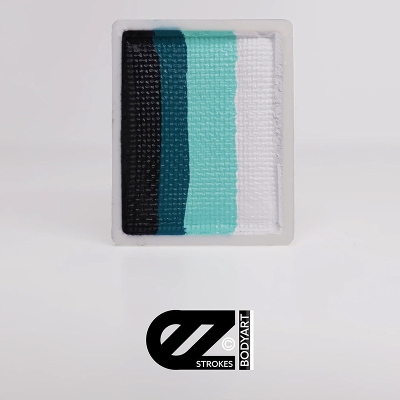 EZStrokes Body Art Mermaid Palette Refill – Dolphin