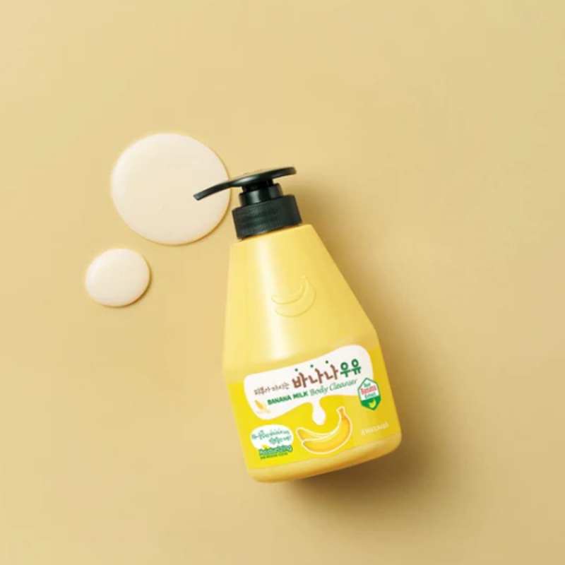 [KWAILNARA] Milk Body Cleanser 560ml (6 types) Banana Milk
