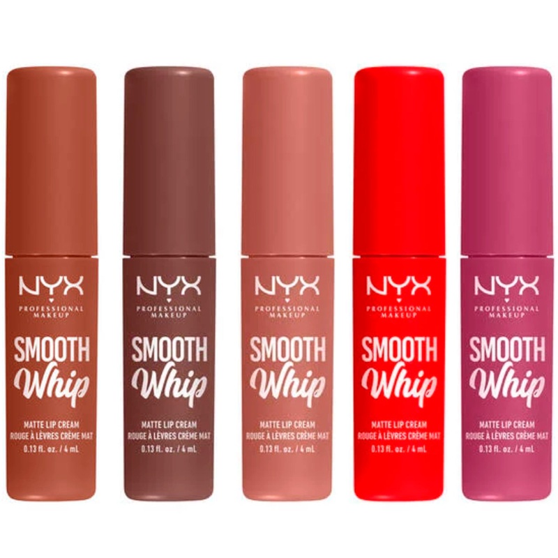 NYX Smooth Whip Matte Lip Cream Assorted – Wholesale 15 Units (NYXSWHASS)