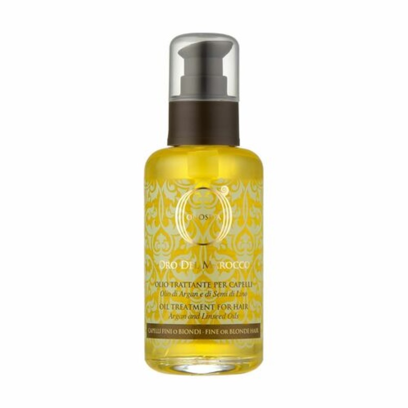 [Sample 0.17 oz] Barex Italiana Olioseta Oil Treatment For Hair | With Argan & Linseed Oils | Oro Del Marocco