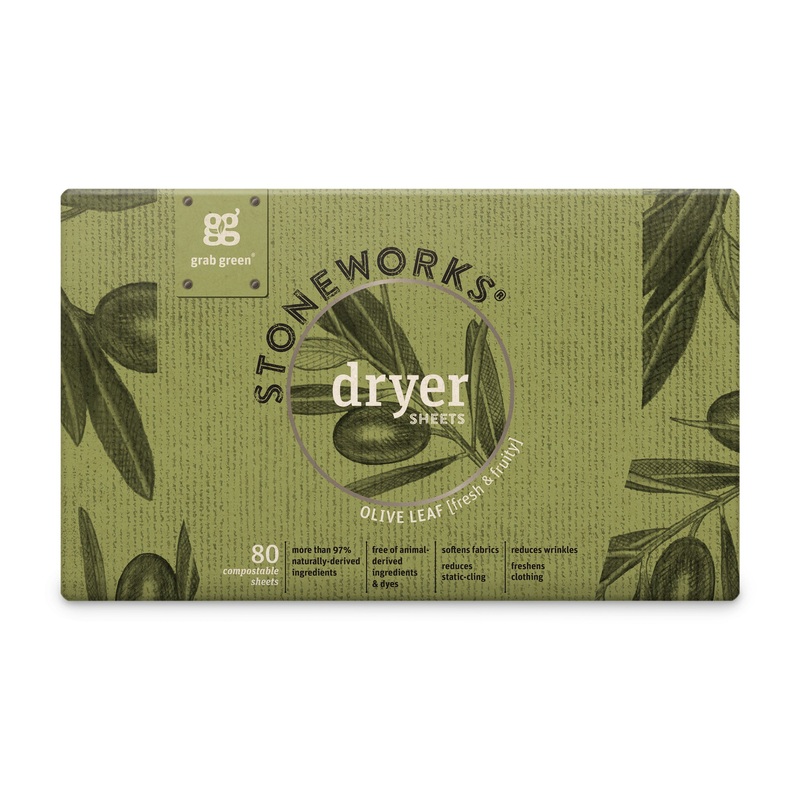 Stoneworks Dryer Sheets – Olive Leaf – (Subscription)