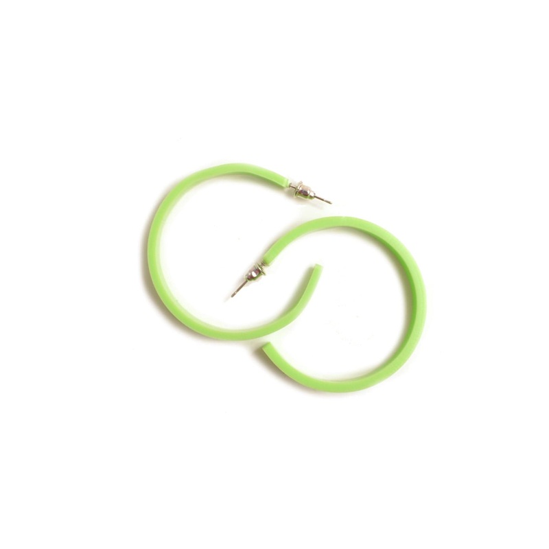 Summer Hoop Earring Lilac