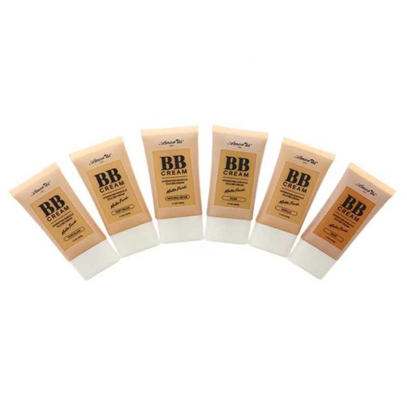 Amor Us BB Cream – Matte Finish Assorted – Wholesale Pack 12 Units (CO-NBBD)