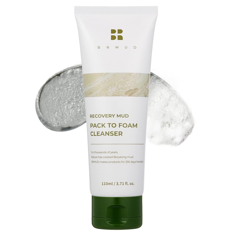 BRMUD Recoveny Mud Pack to Foam Cleanser BRMUD 110mL