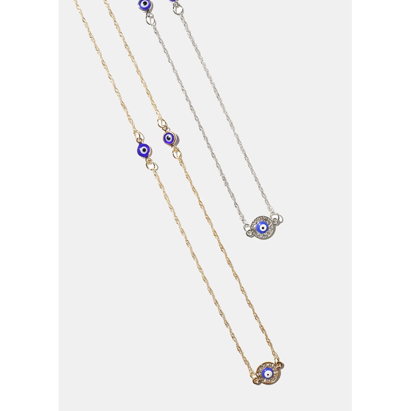 Evil Eye Waist Chain Gold