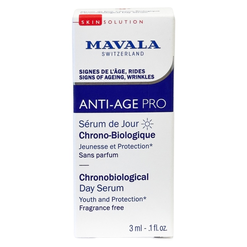 [FREE SAMPLE] Mavala ANTI-AGE PRO Chronobiological Day Serum 0.1 oz / 3 ml