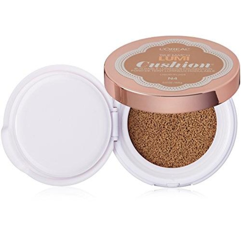 L’Oreal Paris Cosmetics True Match Lumi Cushion Foundation 0.51 Fl Oz (Pack of 1) C5.5 Natural Tan