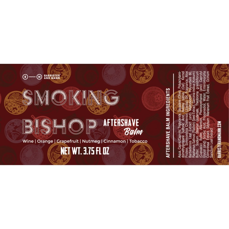 Smoking Bishop Aftershave Balm – by Barrister and Mann