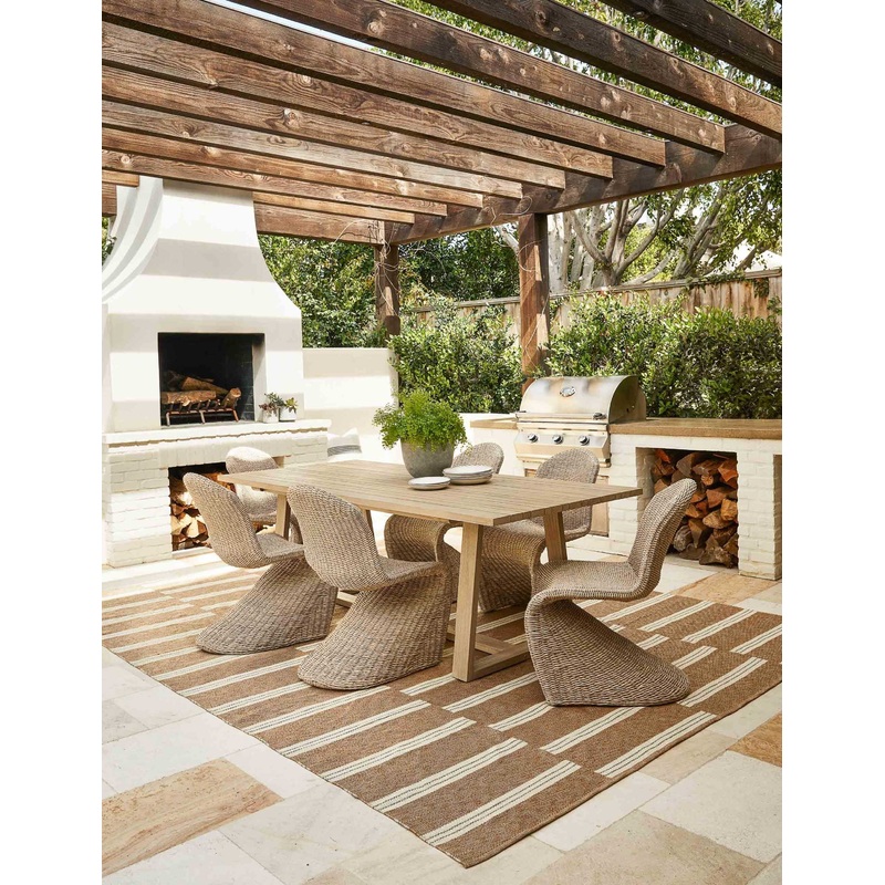 Tika Indoor / Outdoor Dining Table Natural