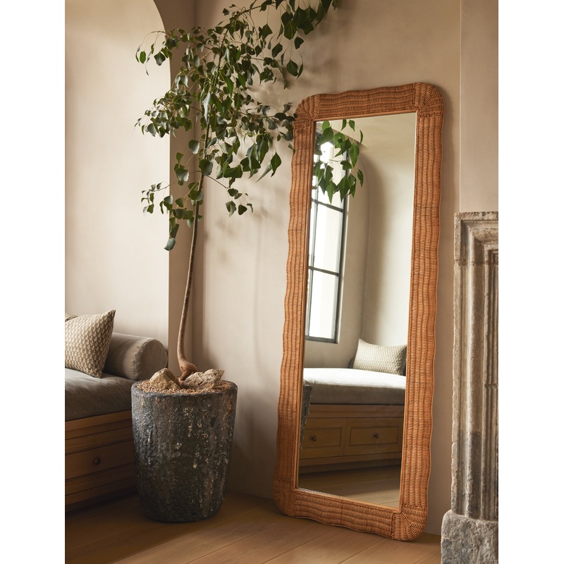 Yarely Full Length Mirror Natural