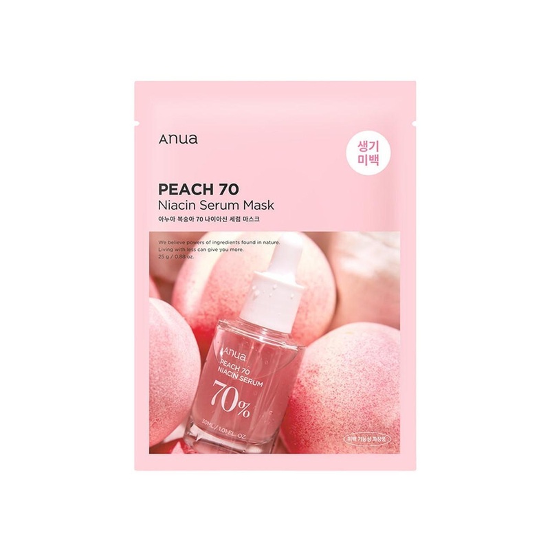 ANUA Peach 70 Niacin Serum Mask ANUA70 1ea 25mL