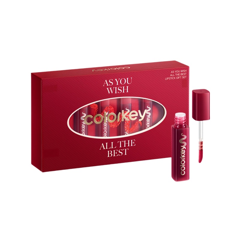 Colorkey Lipstick Gift Set CNY Lucky Snake 6g Lucky Snake Set