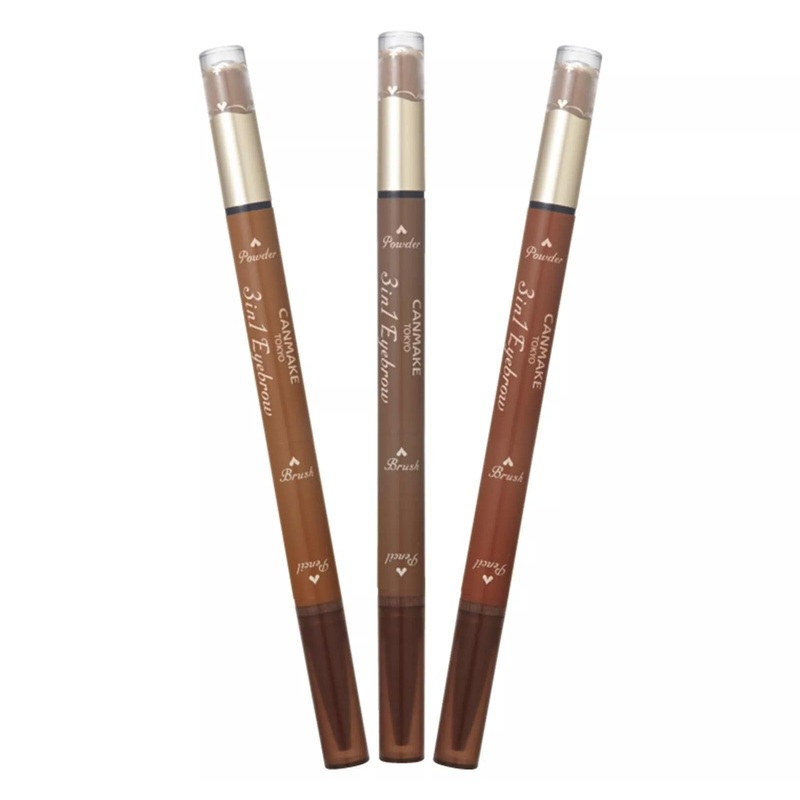 CANMAKE 3in1 Eyebrow  01 Natural Brown