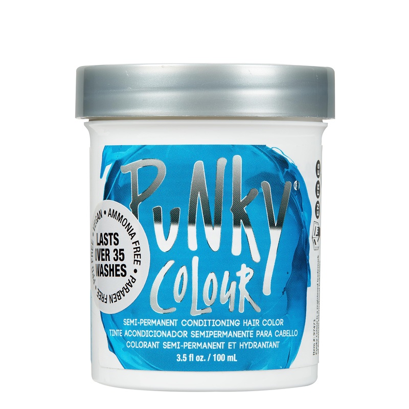 Punky Colour Semi-Permanent Conditioning Hair Color – Lagoon Blue 1434