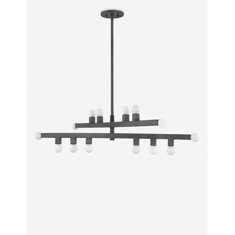 Rubin Chandelier Black 40.75″Dia