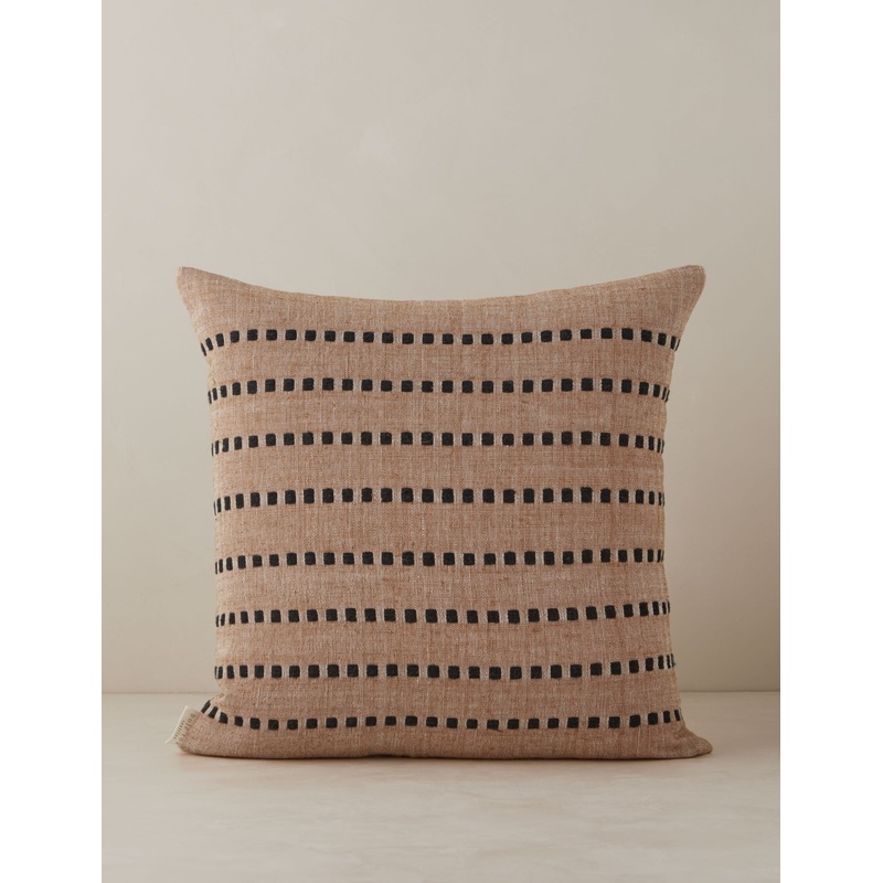 Bati Pillow by Bole Road Textiles Tan