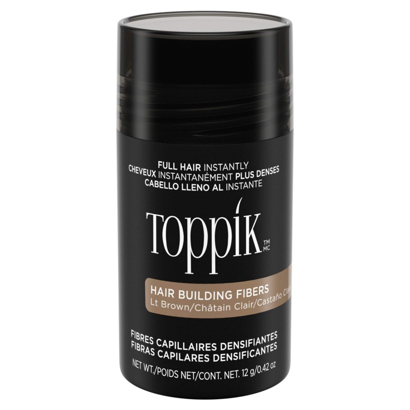 Toppik Hair Building Fibers 12 g / 0.42 oz – Light Brown
