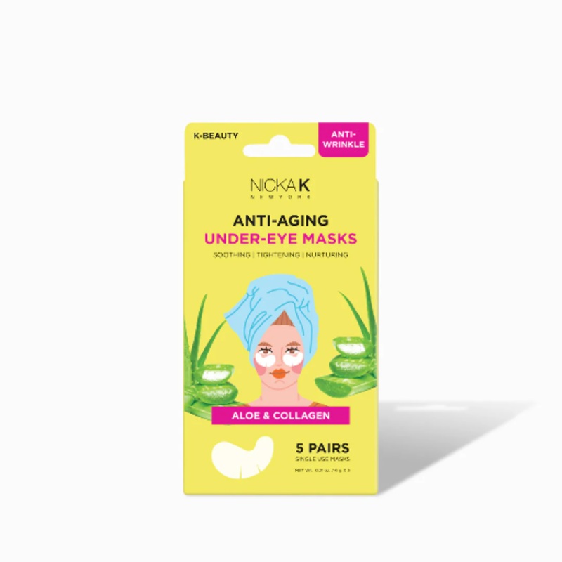 UNDER-EYE MASKS ALOE&COLLAGEN (6 PCS)