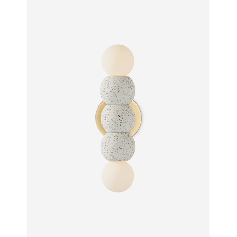Caro Sconce White Terrazzo