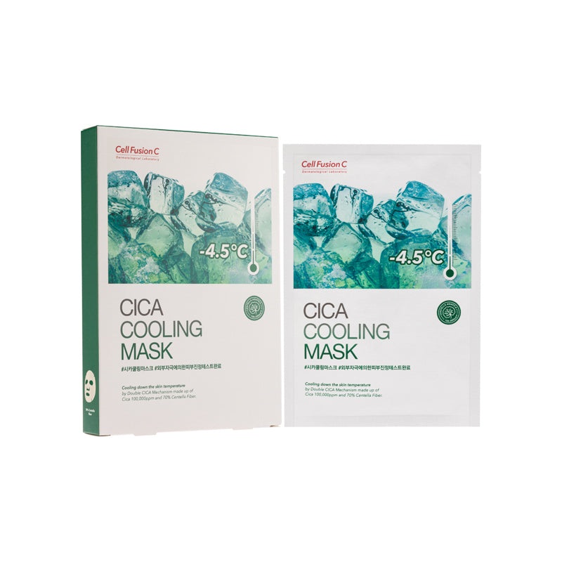 Cell Fusion C Cica Cooling Mask 5PCS