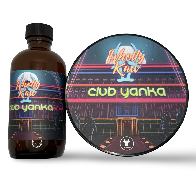 Club Yanka Shaving Soap (Siero Base) and Splash – by Wholly Kaw (Used)