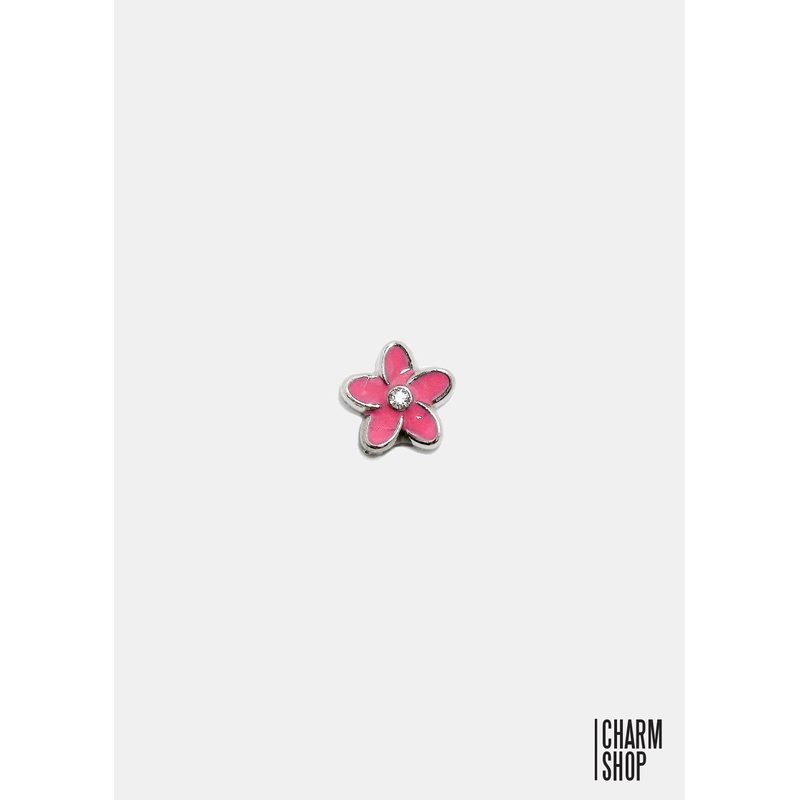 Plumeria Locket Charm