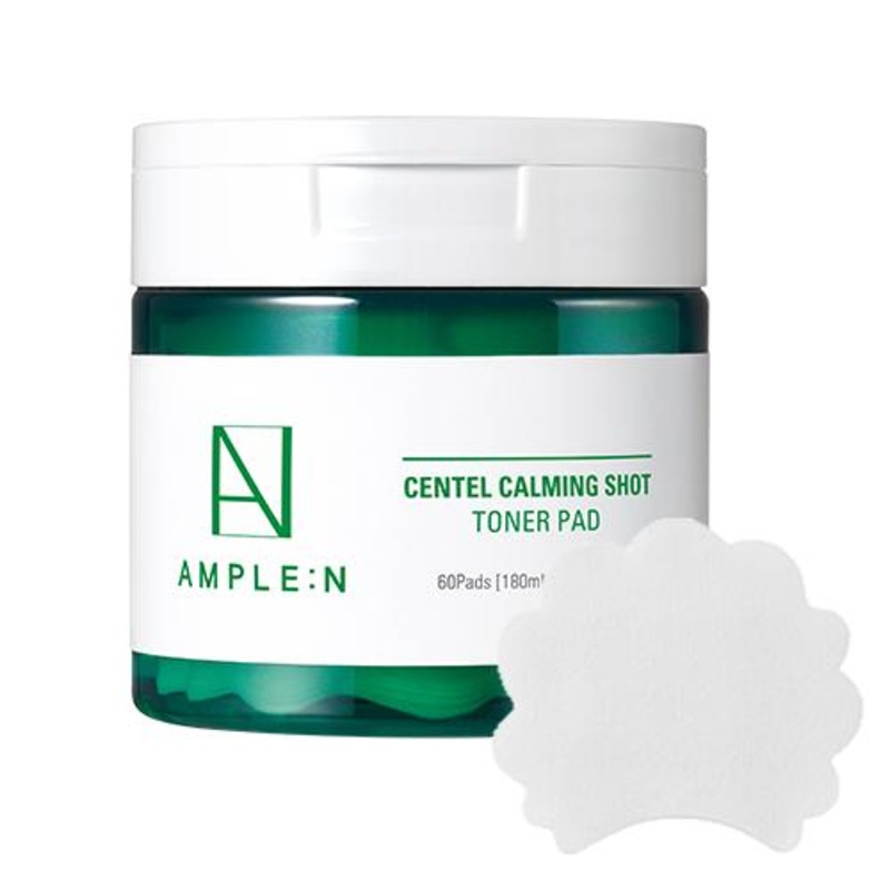 Coreana Ampoule N Centel Calming Shot Toner Pad 60 sheets