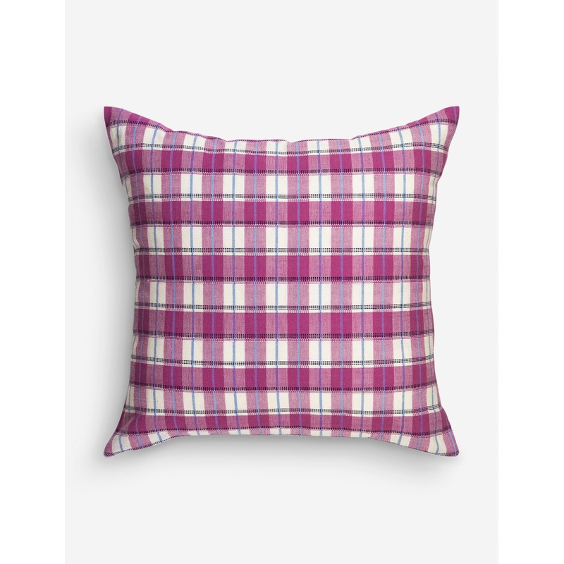 San Andres Pillow by Archive NY Green and White Square