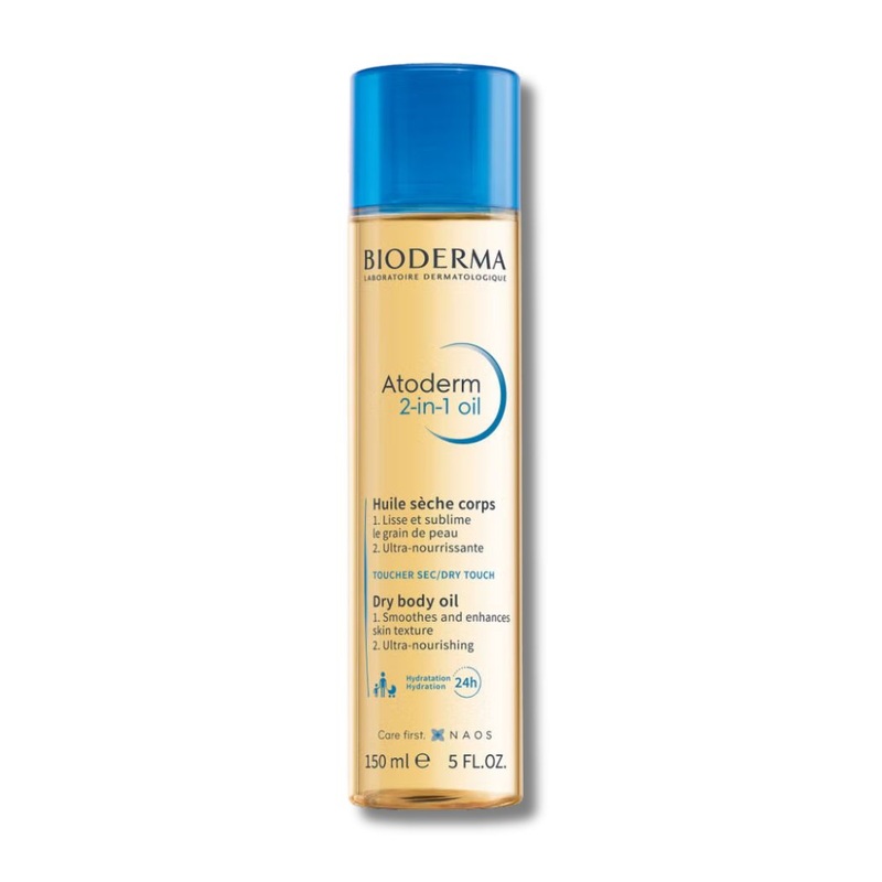 Bioderma Exclusive Atoderm 2-in-1 Dry Body Oil 150ml
