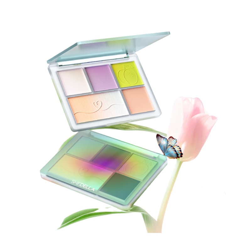 SHEDELLA Dreamlook Five-Color Eyeshadow Palette 8g  DP-01 Dreamy Encounter