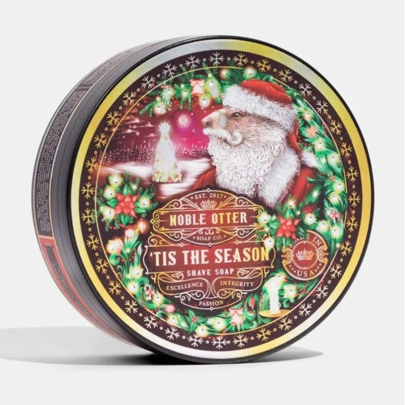 ‘Tis the Season Shave Soap – by Noble Otter