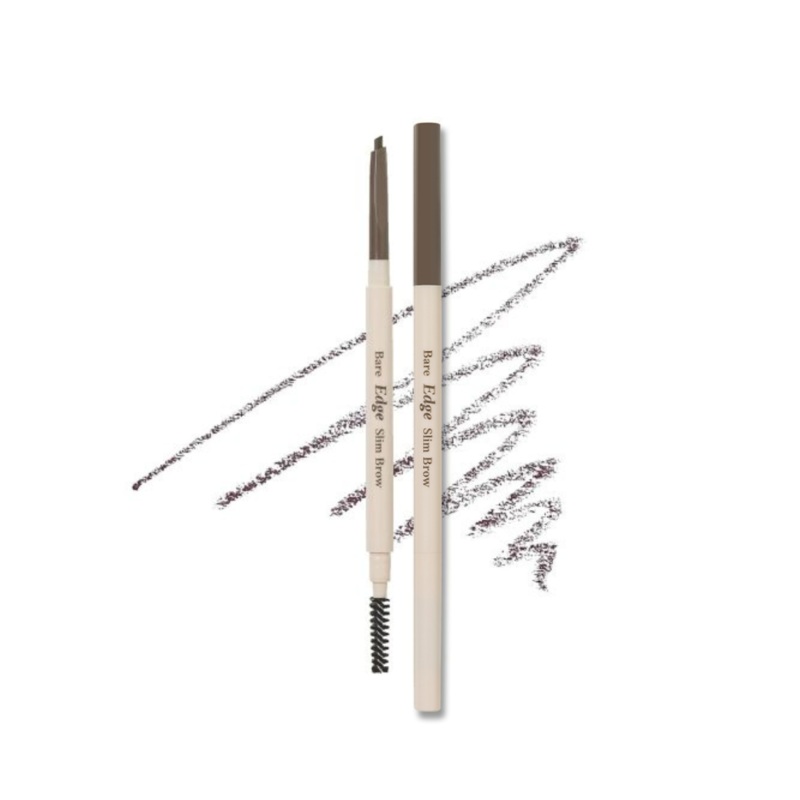 Bare Edge Slim Brow 01 DARK BROWN