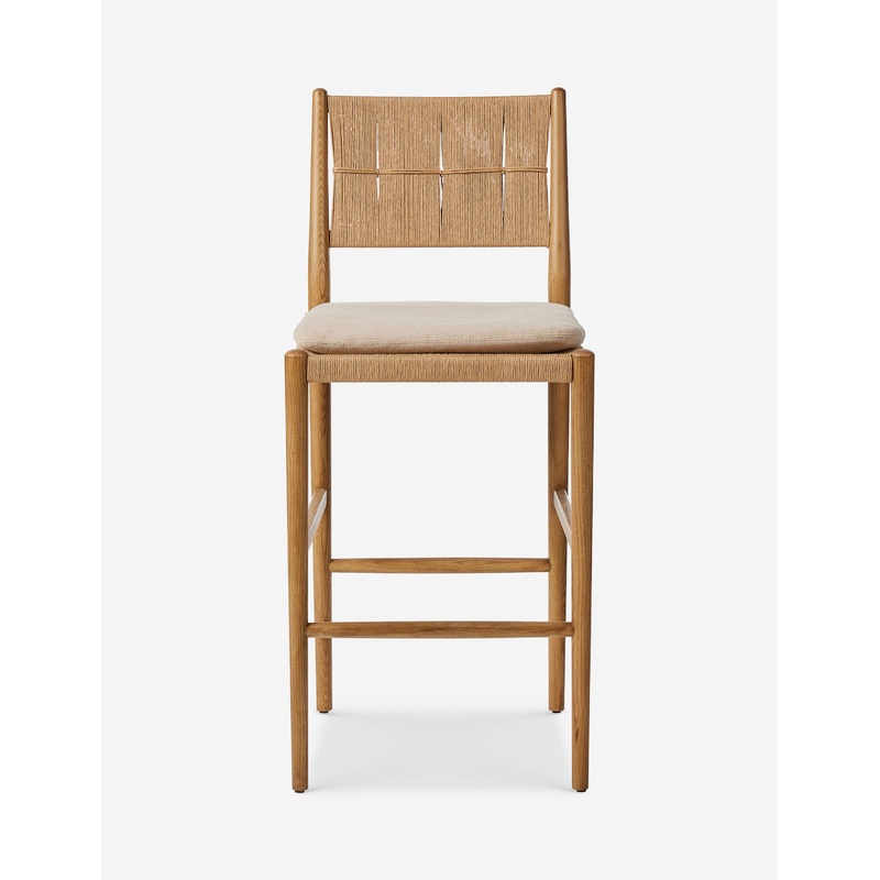 Dara Bar and Counter Stool by Amber Lewis x Four Hands Dune Bar