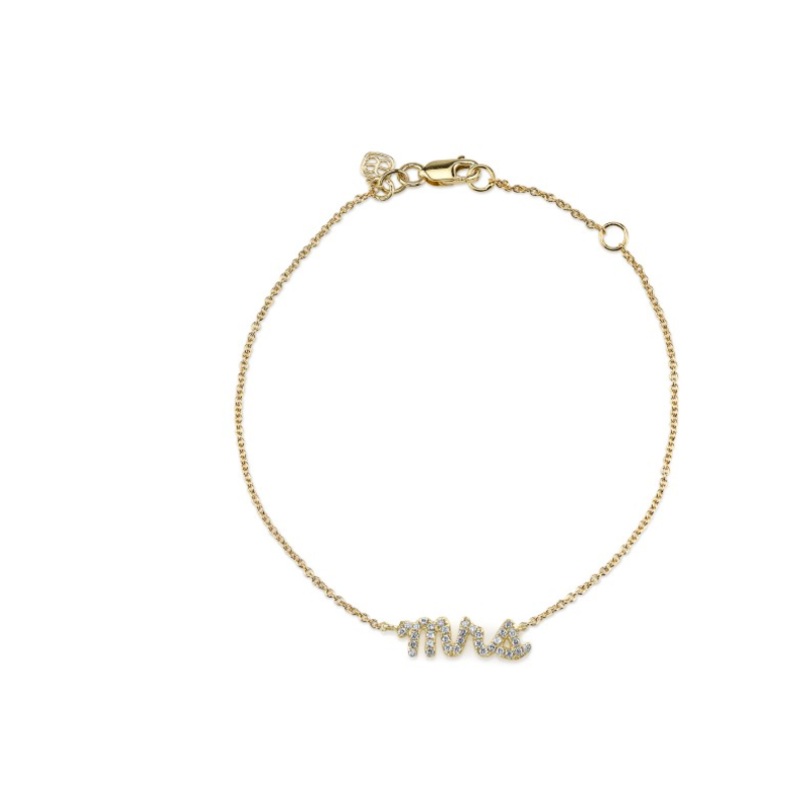 “Diamond Mrs Bracelet” Rose Gold
