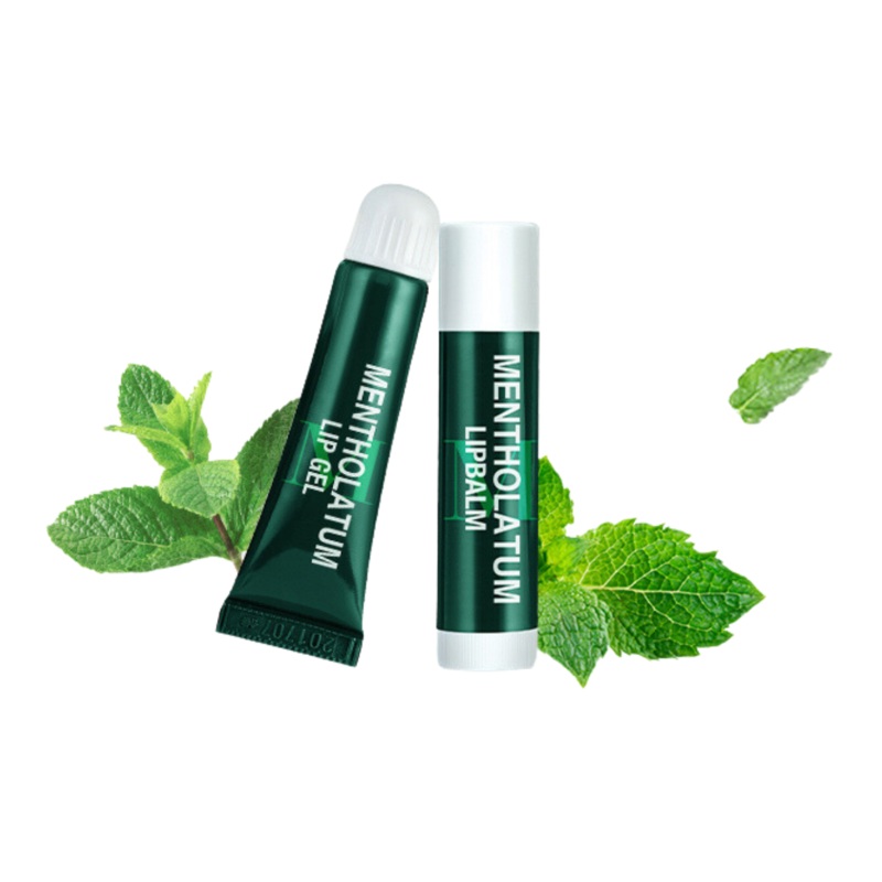 Mentholatum Lip Gel + Mint Lip Balm 8g+3.5g +
