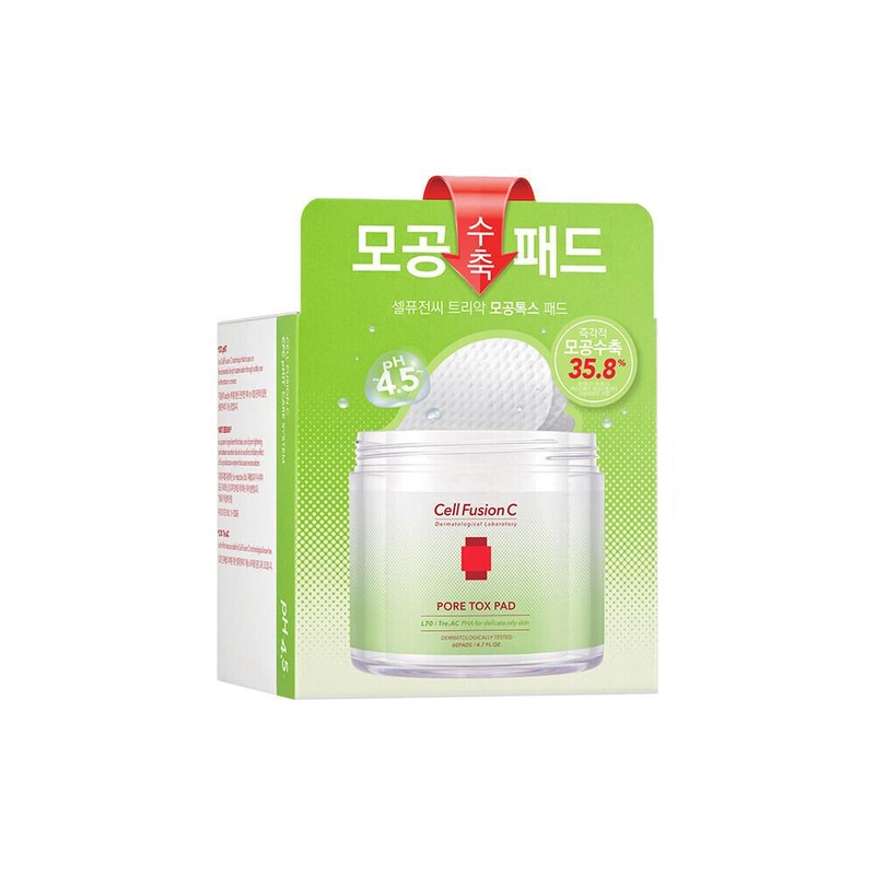 Cell Fusion C TRE.AC Pore Tox Pad 60 Sheets