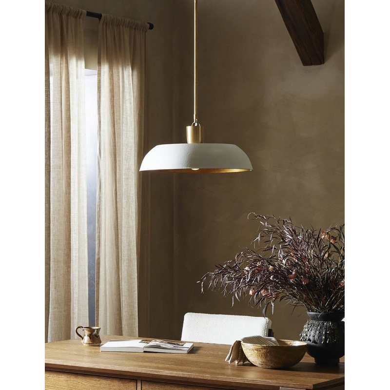 Robinson Pendant Light White 18″Dia